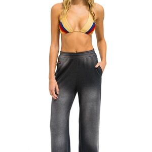 New item! NWT Aviator Nation Stylish Gray Women's Pants Medium